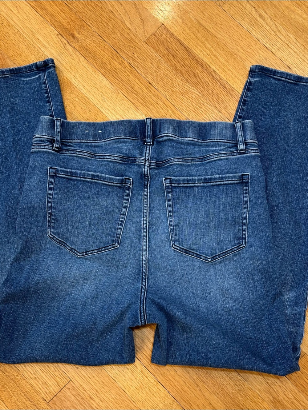 Lane Bryant Jeans, Pull On, Straight Flex Magic Waist and, Size 14, High Rise - Picture 4 of 11